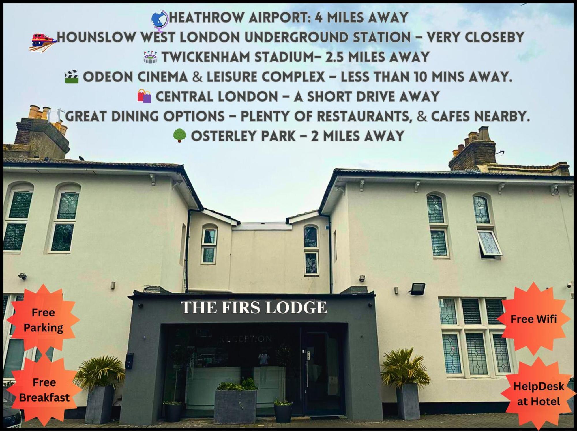 Oyo Firs Lodge London Heathrow Hounslow Esterno foto