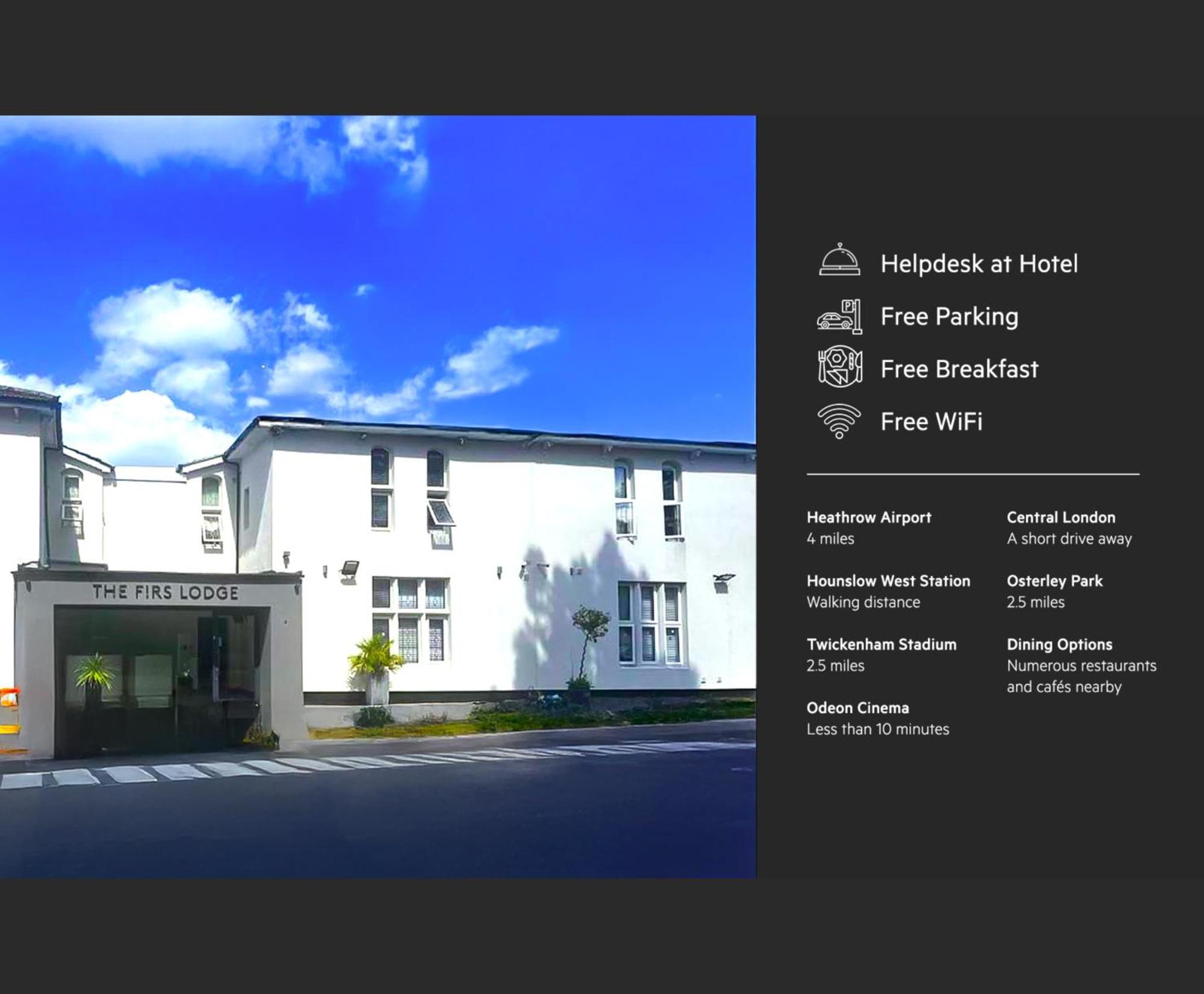 Oyo Firs Lodge London Heathrow Hounslow Esterno foto